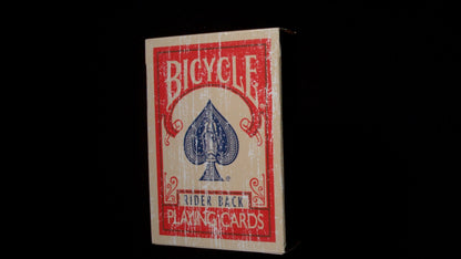 Bicycle Rider Back Faded Red Deck