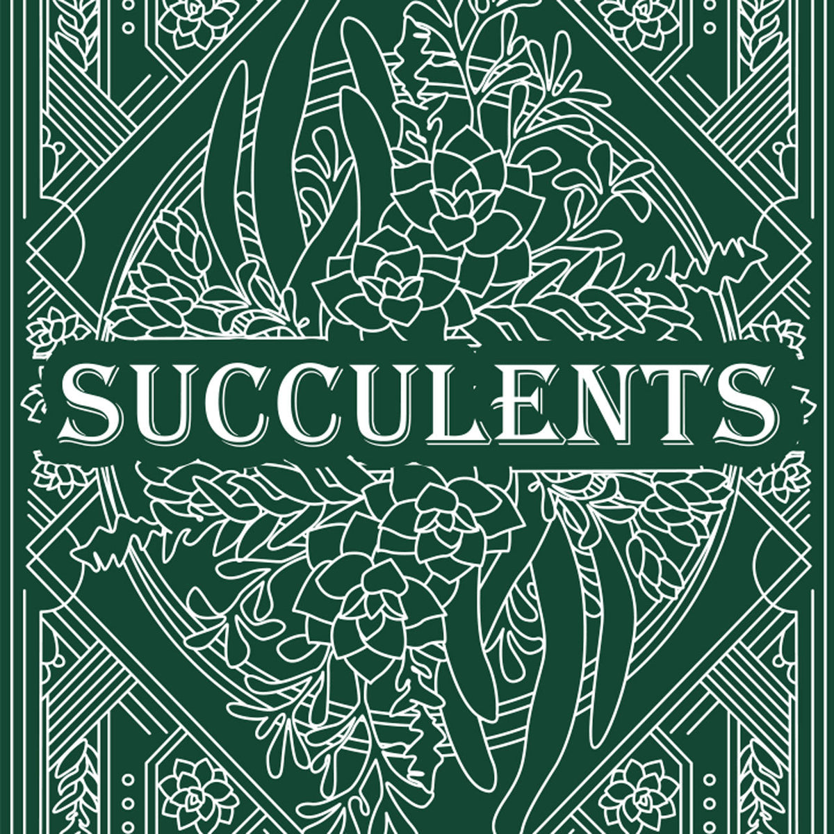 Succulent Playing Cards