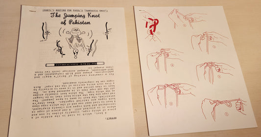 The Jumping Knot Of Pakistan - Daryl's Routine For Pavel's Fantastic Knot - Instructions Only