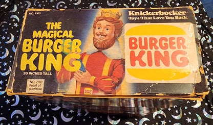 The Magical Burger King - 20 Inches Tall