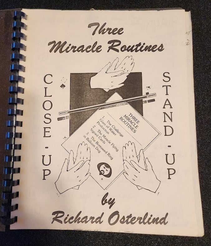 Three Miracle Routines by Richard Osterlind