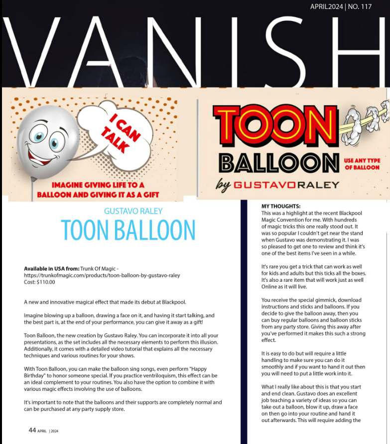Toon Balloon by Gustavo Raley