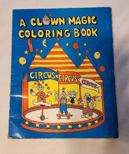 A Clown Magic Coloring Book by Haines House Of Cards Inc