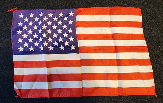 American Flag Silk 12X7 Inches