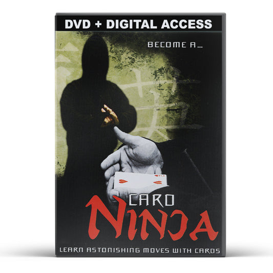 Card Ninja Magic Training Course - DVD + Digital Access