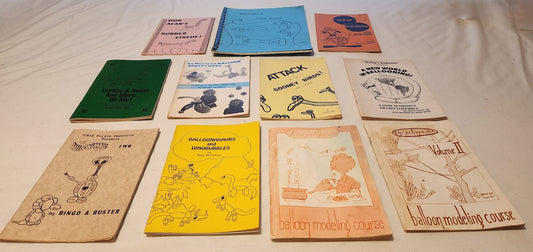 Balloons Twisting Books Lot - 11 In Total