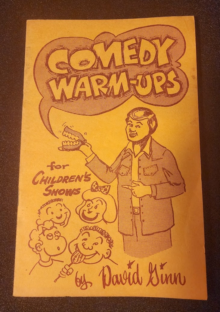 Comedy Warm Ups For Children's Shows by David Ginn