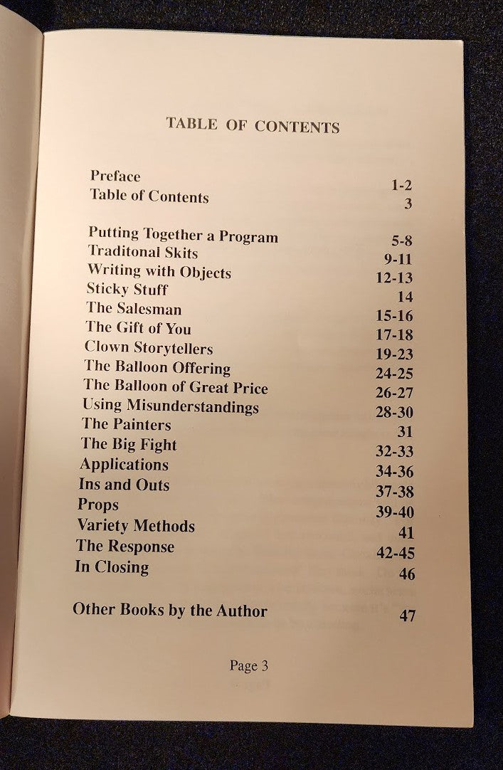 Developing Clown Ministry Programs by Randolph J Christensen