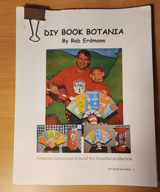 DIY Book Botania by Rob Erdmann