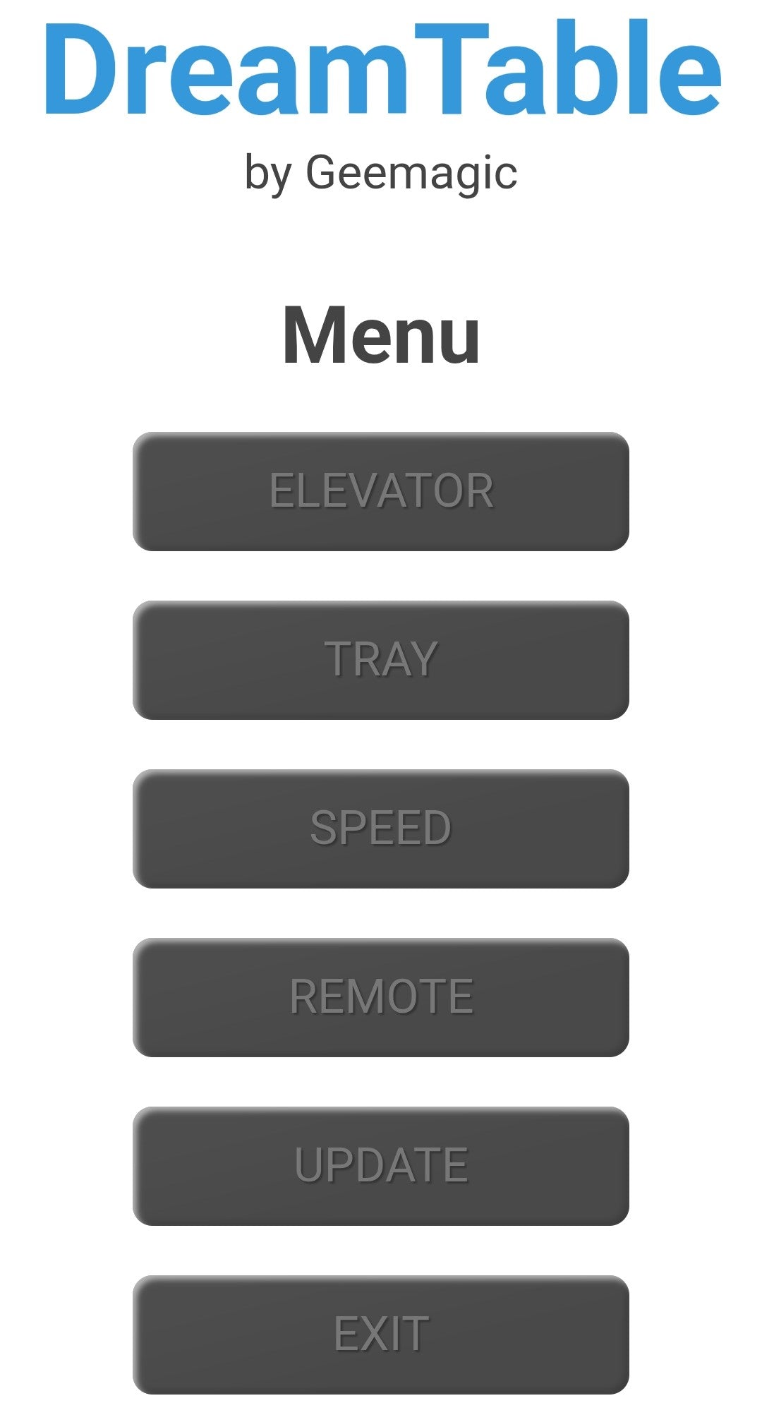 Dream Table PRO by Gonçalo Gil produced by Gee Magic