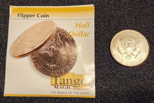 Flipper Coin Half Dollar by Tango Magic