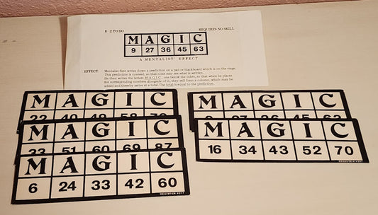 Magic - A Mentalist Effect