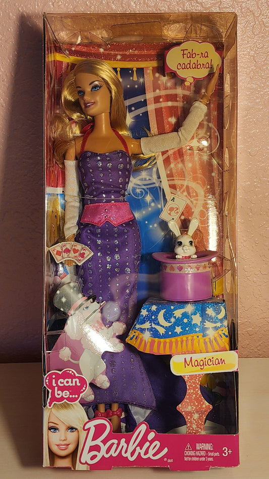 Magician Barbie I Can Be A Magician Doll