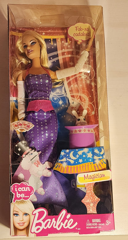 Magician Barbie I Can Be A Magician Doll
