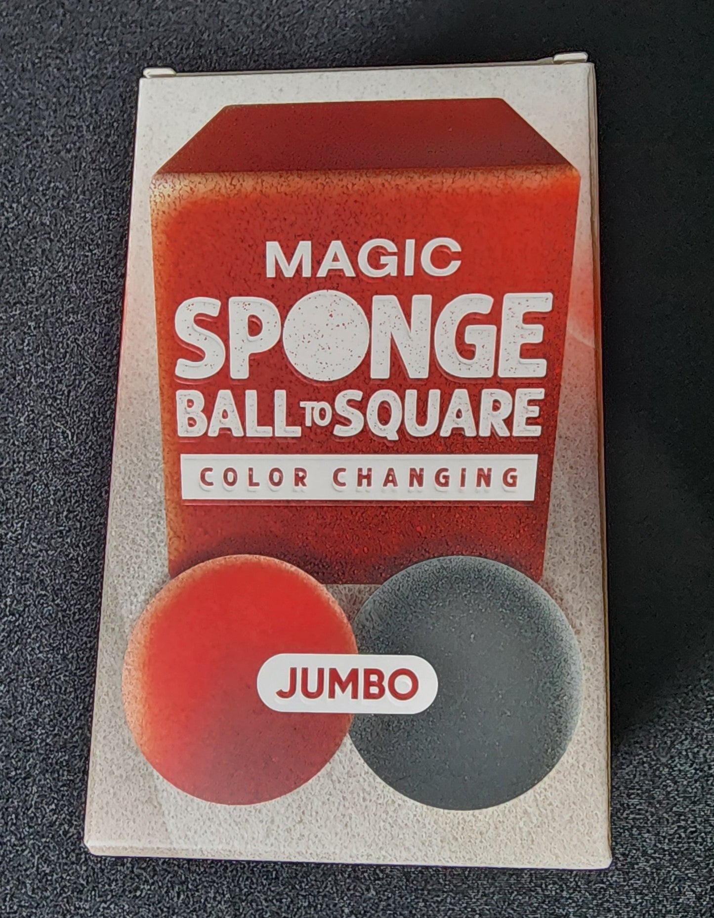 Magic Color Changing Sponge Ball to Square  by Murphy's Magic