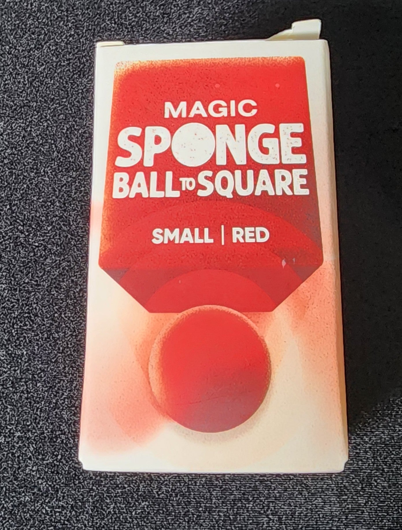 Magic Sponge Ball to Square RED by Murphy's Magic