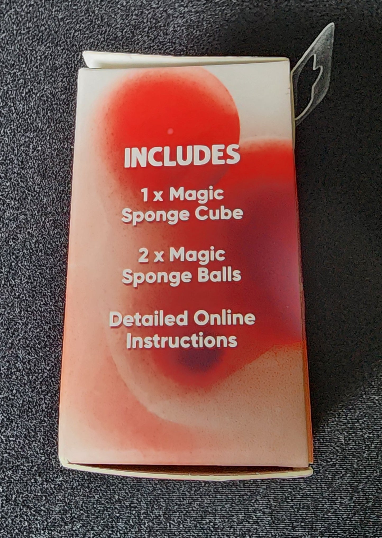 Magic Sponge Ball to Square RED by Murphy's Magic