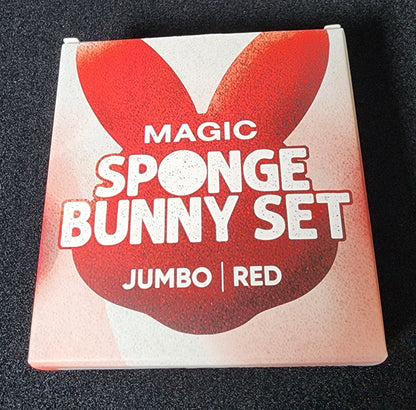 Magic Sponge Bunny Set (Red) by Murphy's Magic