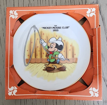 Mickey's Greatest Moments Decorative Plates - 4 In Total