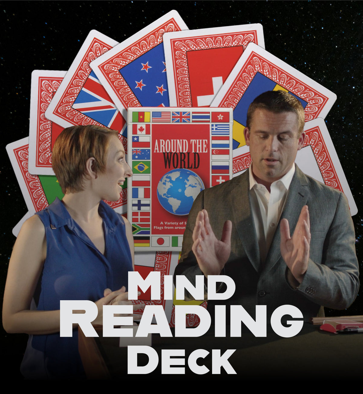 Around The World Mind Reading Magic Deck