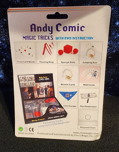 Miracle Cards by Andy Comic - with DVD Instructions (new)