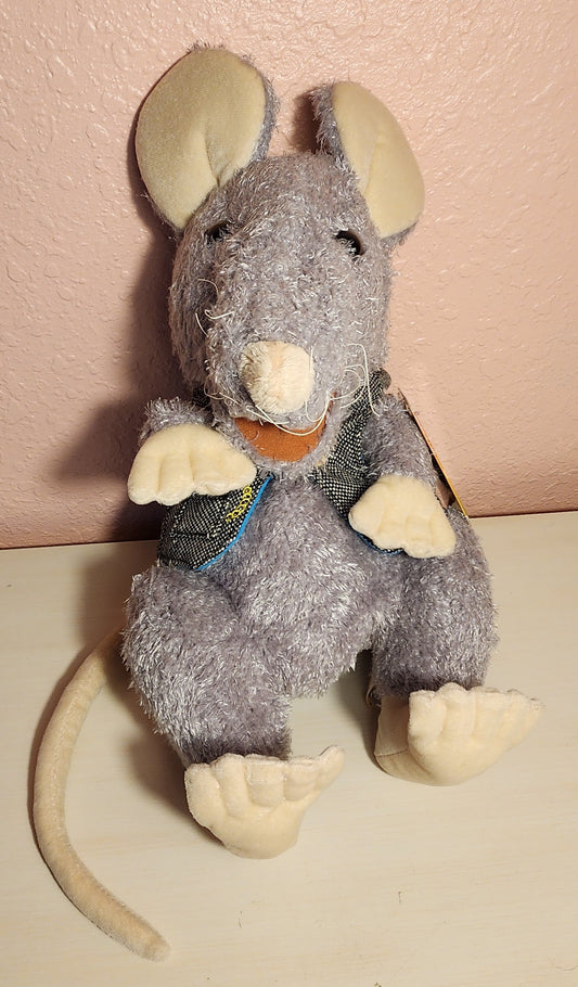 Mouse With Vest Puppet by Folkmanis
