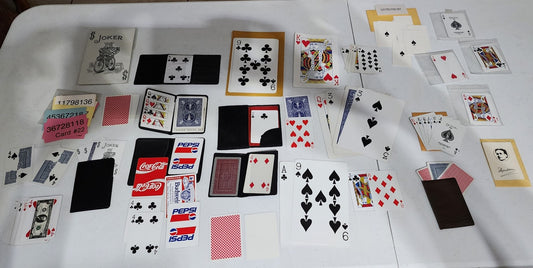 Packet Card Tricks Bundle (regular cards size and bigger) No Instructions