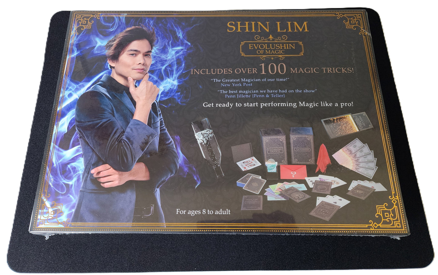 EVOLUSHIN OF MAGIC DELUXE MAGIC SET ENGLISH -  by Shin Lim