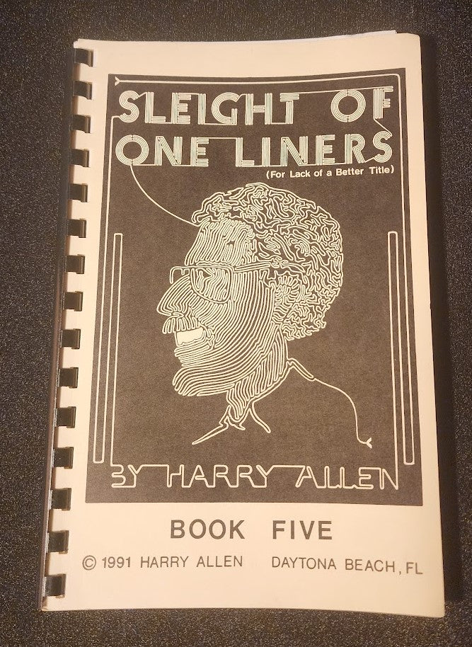 Sleight Of One Liners by Harry Allen - Book Five