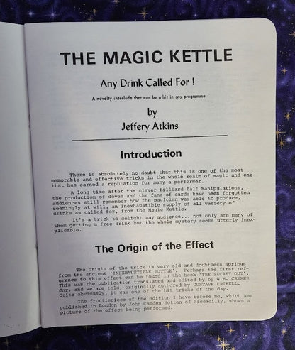 The Magic Kettle (Any Drink Called For!) by Jeffery Atkins
