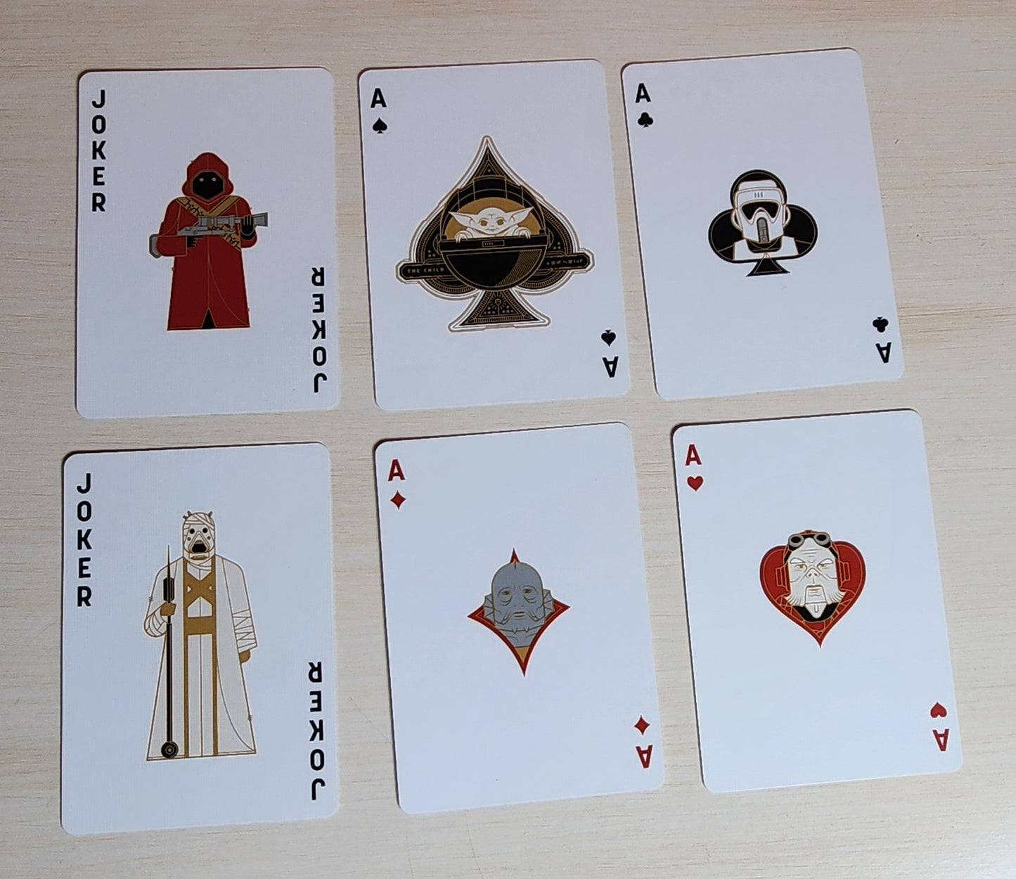 Star Wars The Mandalorian Playing Cards by Theory 11