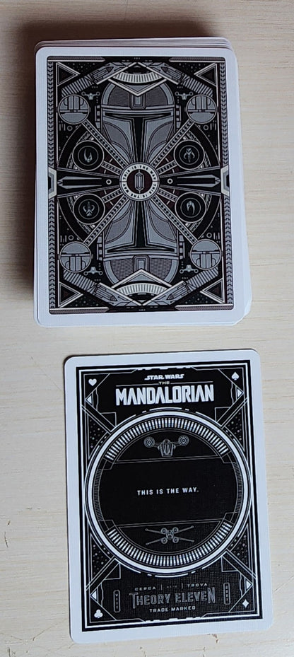 Star Wars The Mandalorian Playing Cards by Theory 11