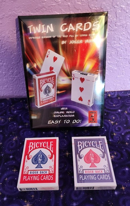 Twin Cards by Joker Magic