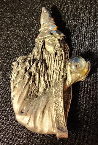 Pewter Wizards Collection - Total Of 6