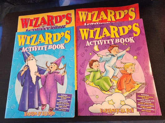 Wizard's Activity Books - Set Of 4