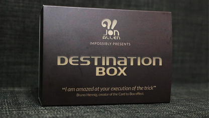 DESTINATION BOX by Jon Allen (Gimmicks & Online Instructions)