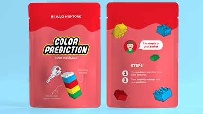 COLOR PREDICTION (Gimmicks and Online Instructions) by Julio Montoro