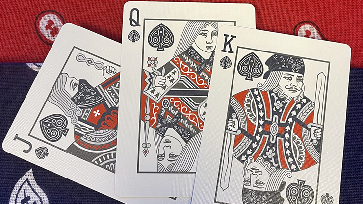 Bicycle Bandana (Red) Playing Cards