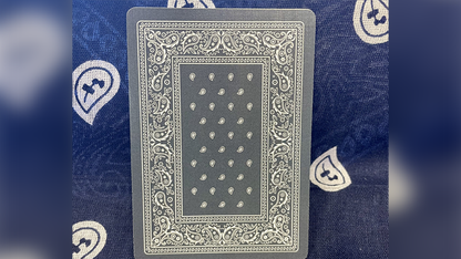 Bicycle Bandana Stripper (Blue) Playing Cards