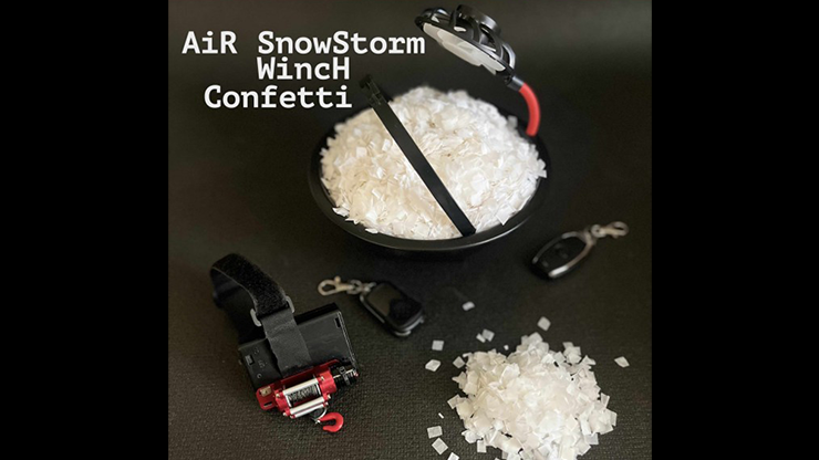 AiR SnowStorm with Winch and Confetti by Victor Voitko (Gimmick and Online Instructions)