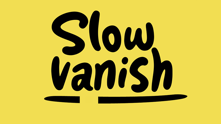 Slow Vanish RED by Craziest and Julio Montoro (Gimmicks and Online Instructions)
