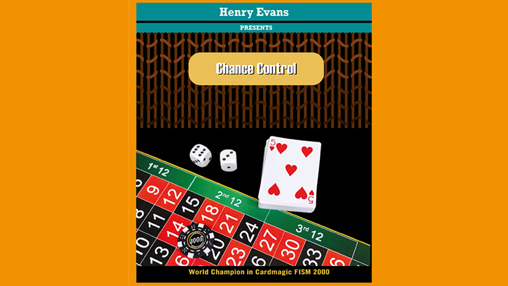 Chance Control Red by Henry Evans (Gimmicks and Online Instructions)