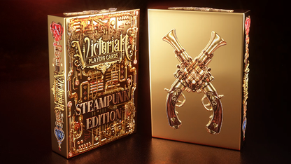 Victorian Steampunk (Gold) Playing Cards