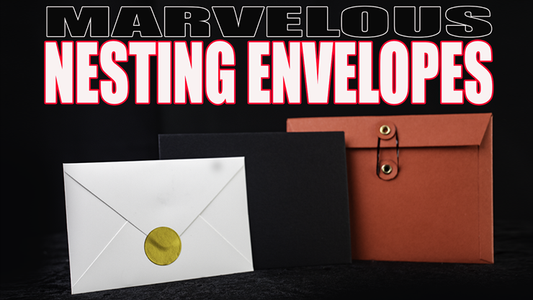 Marvelous Nesting Envelopes by Matthew Wright (Gimmicks and Online Instructions)