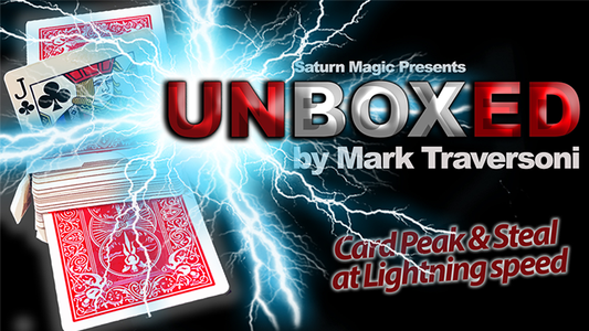 Unboxed Red  (Gimmicks and Online Instructions) by Mark Traversoni