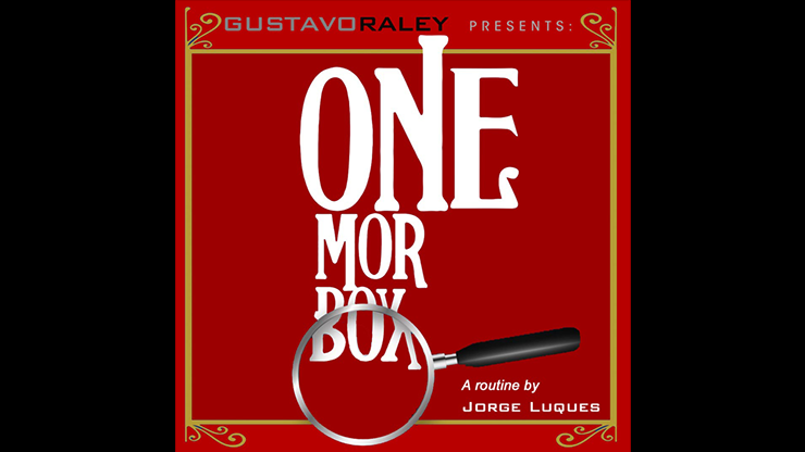 ONE MORE BOX RED  by Gustavo Raley (Gimmicks and Online Instructions)