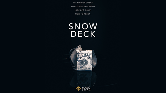 SNOW DECK By Yoan TANUJI & Magic Dream (Gimmicks and Online Instructions)