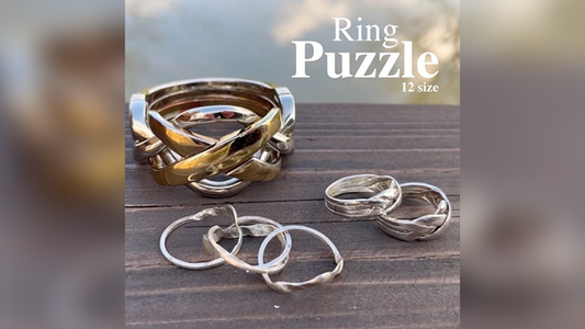Puzzle Ring Size 12 (Gimmick and Online Instructions)