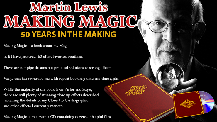MAKING MAGIC BOOK by Martin Lewis