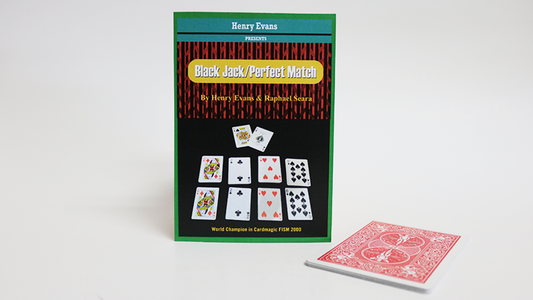 Black Jack/ Perfect Match Red by Henry Evans and Raphael Seara (Gimmicks and Online Instructions)